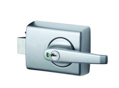 001 WITH LEVER TIMBER FRAME STRIKE TP 5PIN PROJECT KEYED Satin Chrome Pearl