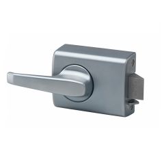 002 WITH LEVER OPEN OUT STRIKE TP 5PIN RESTRICTED PROFILE Satin Chrome Pearl