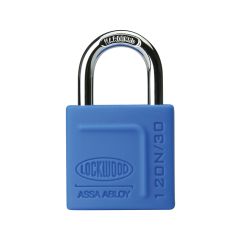 120N SERIES PADLOCK 30MM WITH 18MM SHACKLE WITH SILICON JACKET 2DP No Finish
