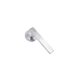 SYMPHONY EXT ROUND ROSE HALF SET & LEVER 101 Satin Chrome