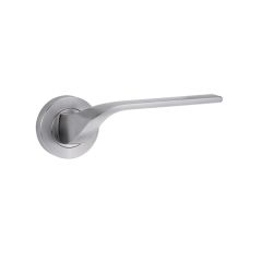 SYMPHONY 122 LH LEVER ON ROUND ROSE FULL SET Polyester Powdercoat