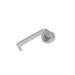 SYMPHONY 124 LEVER ON ROUND ROSE FULL SET SUITS PRIVACY ADAPTOR Satin Chrome