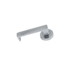 SYMPHONY 76 LEVER ON ROUND ROSE FULL SET SUITS PRIVACY ADAPTOR Satin Chrome