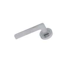 SYMPHONY 178 LEVER ON EXT ROUND ROSE HALF SET Satin Chrome
