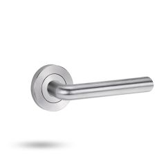 SYMPHONY 104 LEVER ON ROUND ROSE FULL SET Chrome Plate