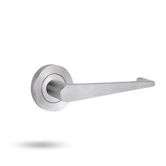 SYMPHONY 166 LEVER ON ROUND ROSE FULL SET Polyester Powdercoat