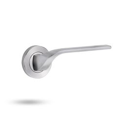 SYMPHONY EXT ROUND ROSE HALF SET & LEVER 122 LH Polyester Powdercoat