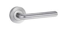 SYMPHONY 104 LEVER ON ROUND ROSE FULL SET Satin Chrome