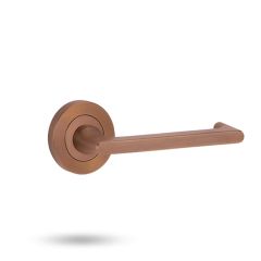 SYMPHONY ROUND ROSE FULL SET & LEVER 118 Antique Copper