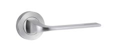 SYMPHONY 123 LEVER ON ROUND ROSE FULL SET Satin Chrome