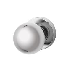 SYMPHONY 20 KNOB ON ROUND ROSE FULL SET Chrome Plate