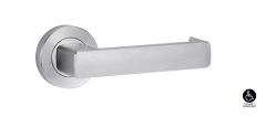 SYMPHONY 76 LEVER ON ROUND ROSE FULL SET Satin Chrome