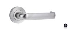 SYMPHONY 77 LEVER ON ROUND ROSE FULL SET Satin Chrome