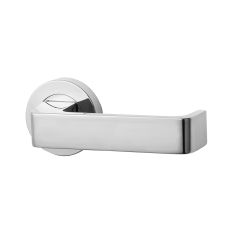 SYMPHONY 90 LEVER ON EXT ROUND ROSE HALF SET Chrome Plate