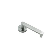 SYMPHONY INT ROUND ROSE HALF SET & LEVER 166 Satin Chrome