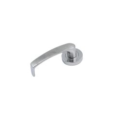 SYMPHONY 47 LEVER ON INT ROUND ROSE HALF SET Satin Chrome