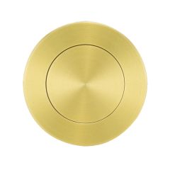 SYMPHONY EXTERNAL BLANK ROUND ROSE Satin Brass