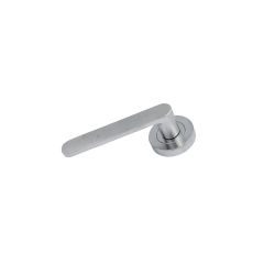 SYMPHONY EXT ROUND ROSE FIXED HALF SET & LEVER 106 Satin Chrome