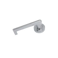 SYMPHONY EXT ROUND ROSE FIXED HALF SET & LEVER 132 Satin Chrome