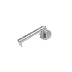 SYMPHONY EXT ROUND ROSE FIXED HALF SET & LEVER 144 Satin Chrome