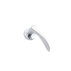 SYMPHONY EXT ROUND ROSE FIXED HALF SET & LEVER 153 LH Satin Chrome