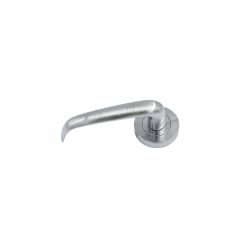 SYMPHONY EXT ROUND ROSE FIXED HALF SET & LEVER 180 Satin Chrome