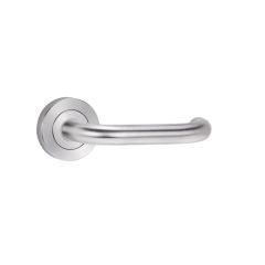 SYMPHONY 70 LEVER ON EXT ROUND ROSE FIXED HALF SET Polyester Powdercoat