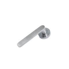 SYMPHONY INT ROUND ROSE FIXED HALF SET & LEVER 106 Satin Chrome