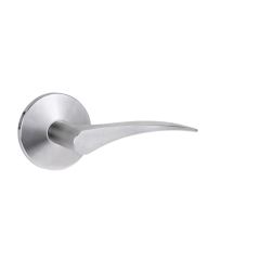 1360 SERIES 153 RH LEVER ON ROUND ROSE FULL SET Polyester Powdercoat