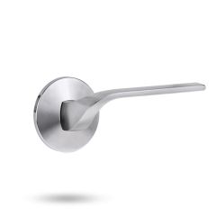 1360 SERIES 122 LH LEVER ON ROUND ROSE FULL SET Polyester Powdercoat