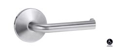 1360 SERIES 102 LEVER ON ROUND ROSE FULL SET Satin Chrome