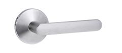 1360 SERIES 106 LEVER ON ROUND ROSE FULL SET Satin Chrome
