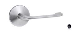 1360 SERIES 115 LEVER ON ROUND ROSE FULL SET Satin Chrome