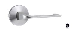 1360 SERIES 124 LEVER ON ROSE FULL SET Satin Chrome