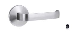 1360 SERIES 131 LEVER ON ROUND ROSE FULL SET Satin Chrome