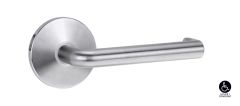 1360 SERIES 144 LEVER ON ROUND ROSE FULL SET Satin Chrome