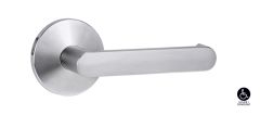 1360 SERIES 166 LEVER ON ROUND ROSE FULL SET Satin Chrome