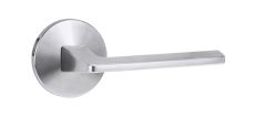 1360 SERIES 178 LEVER ON ROUND ROSE FULL SET Satin Chrome