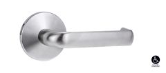 1360 SERIES 77 LEVER ON ROUND ROSE FULL SET Satin Chrome