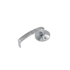 1360 SERIES INT ROUND ROSE HALF SET & LEVER 47 Satin Chrome
