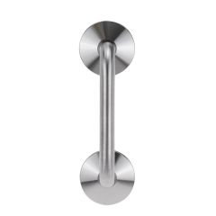 1360 SERIES B2 PULL HANDLE ON EXT BLANK ROUND ROSE Satin Chrome