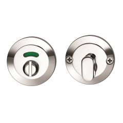 1360 SERIES PRIV IND EMER TURN AND TURN ESCUTCH KIT Satin Chrome
