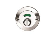 1360 SERIES EMERGENCY TURN ESCUTCHEON - SURFACE FIX Polished Brass Unlacquered
