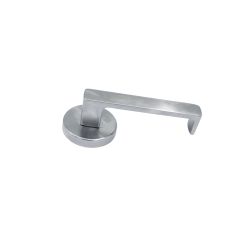 1370 SERIES EXT ROUND ROSE HALF SET & LEVER 111 Satin Chrome