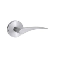 1370 SERIES 153 LH LEVER ON ROUND ROSE FULL SET Polyester Powdercoat