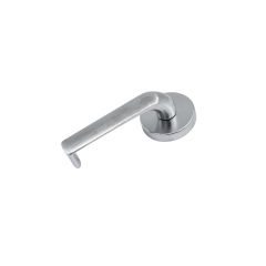 1370 SERIES 77 LEVER ON ROUND ROSE EXT HALF SET Satin Chrome
