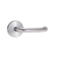 1370 SERIES 70 LEVER ON ROUND ROSE EXT HALF SET LH 45 DEGREE DOWN Satin Chrome