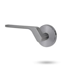 1370 SERIES 41 LEVER ON ROUND ROSE FULL SET RH Polyester Powdercoat