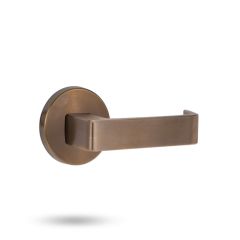 1370 SERIES 90 LEVER ON ROUND ROSE FULL SET Oil Rubbed Bronze