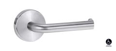 1370 SERIES 102 LEVER ON ROUND ROSE FULL SET Satin Chrome